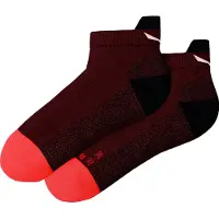 Salewa Women's MTN TRN All Mountain Low Sock Calze da trekking Donna (36-38, rosso)