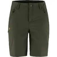 Fjällräven Women's Abisko Trail Stretch Shorts Pantaloncini Donna (36, olivia)