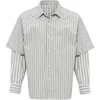 Dandalo Camicia cachi / bianco
