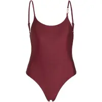 Karl Lagerfeld Karl Cheeky Swimsuit Windsor Burgundy Taglia: M | Costumi Interi Outlet | Donna | Marrone