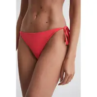 Reiss Ripley Tie Side Bikini — Bright Coral Taglia: 16 | Bikini Outlet | Donna | Arancia
