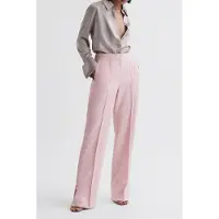 Reiss Marina Wide-leg Trouser — Oc Pink Taglia: 8 | Pantaloni Outlet | Donna | Rosa