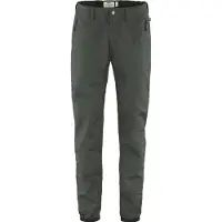Fjällräven Vardag Trousers Pantaloni da trekking Uomo (44 - Short, grigio)