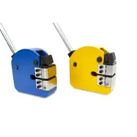 HBM Set di 2 pezzi Macchine per allungamento e bloccaggio con scarico extra profondo da 63 mm