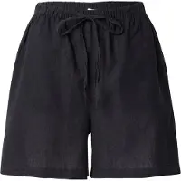 Selected Pantaloncini In Misto Lino Donne Nero 40