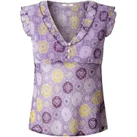Pepe Jeans per donna. PL305128 Camicia lilla Letty (M), Casual, Cotone, Classico, Senza maniche / cinghie