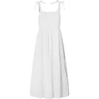 Pepe Jeans per donna. PL953749 Abito bianco Larieta (L), Casual, Cotone, Senza maniche / cinghie