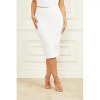 Guess Marciano By Pandora Skirt Solid True White Taglia: S | Minigonne Outlet | Donna | Bianco