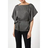 Guess Marciano By Josette Kimono New Monogram Black B Taglia: 44 | Magliette intime Outlet | Donna | Nero