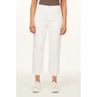 Scotch & Soda The Sky Crop (26” Inseam) Optic White Taglia: W30 | Jeans straight fit Outlet | Donna | Bianco