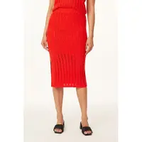 Scotch & Soda Pencil Scallop Knit Skirt Orange.com Taglia: XS | Minigonne Outlet | Donna | Arancione