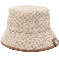 Max Mara Cappello Loretta in cotone con monogram jacquard
