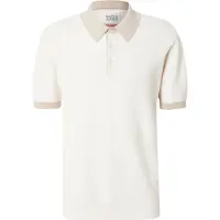Scotch & Soda Regular-fit Knitted Tone On Tone Striped Polo Eggnog Taglia: XL | Polo Outlet | Uomo
