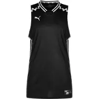 Puma Maglia trikot 'Hoops Team Game' nero / bianco