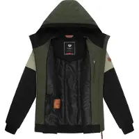 Ragwear Giacca per outdoor cachi / oliva / nero