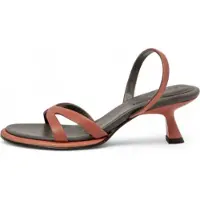 Neosens per donna. 331681188003_006 S3168 Sandali Godello in pelle arancione (42), 1 a 3 cm, Nessuno, Casual