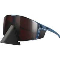 Julbo - Occhiali da sole polarizzati - Edge Cover Bleu/Gris RV 0-4 - Blu