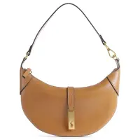 Ralph Lauren per donna. 428871248003 Borsa a tracolla Polo ID mini in pelle di vitello marrone (OSFA), Casual