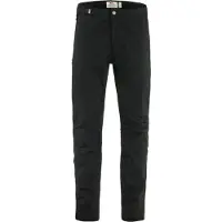 Fjällräven Abisko Hike Trousers Pantaloni da trekking Uomo (46 - Short, nero)