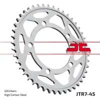 JT Sprockets Pignone Posteriore 525 Jtr7.45 Steel