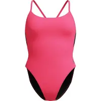 Speedo Women's Solid Racerback 1 Piece Costume intero Donna (XXL, fuchsia)