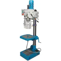 HBM Trapano a colonna a trasmissione ad ingranaggi deluxe 40 mm, 400 Volt