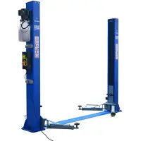 HBM Sollevatore idraulico professionale a 2 colonne da 4 tonnellate con sblocco elettronico