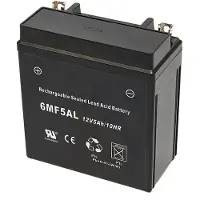 HBM Batteria per la macchina spazzatrice/spazzola professionale da 100 cm 173 cc, 5.5 hp