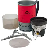 MSR - Fornello - Windburner 1.0L Personal Stove System Red in Alluminio - rosso