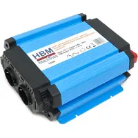 HBM Inverter di tensione sinusoidale modificato professionale 12 Volt – 230 Volt 1000 Watt