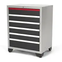 HBM Armadio portautensili professionale deluxe a 6 cassetti per l'arredamento di officine