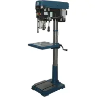 HBM Modello da pavimento per trapano a colonna da 32 mm con lettura digitale 230 volt