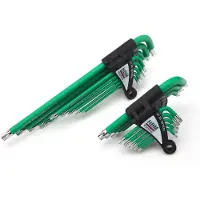 HBM Set di chiavi a brugola Torx lunghe 9 Pezzi