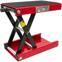 HBM Mini sollevatore per moto piatto 450 kg - Rosso
