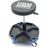 HBM Sedia pneumatica con quattro vassoi rimovibili