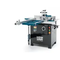HBM Fresatrice per legno con tavola a rulli 2800 Watt 400 Volt