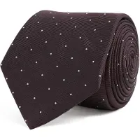 Reiss Liam Textured Polka Dot Tie Taglia: OS | Cravatte Outlet | Uomo
