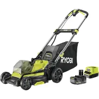 Ryobi RY18LMX40C-150, tosaerba a spinta, 399 m², 40 cm, 2,5 cm, 7,5 cm, 250 m²