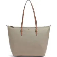Ralph Lauren per donna. 431950007003 Borsa tote grande Keaton in nylon beige. (OSFA), Casual