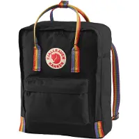 Fjällräven Kånken Rainbow 16 Zainetto nero
