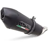 Gpr Exhaust Systems Silenziatore Omologato Slip On Gpe Anniversary Titanium S 1000 Xr 15-16 Euro 3