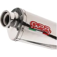 Gpr Exhaust Systems Silenziatore Omologato Slip On Trioval Dual Yamaha Fjr 1300 17-20 Euro 4