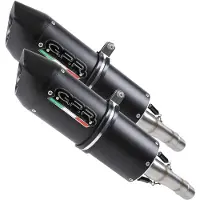 Gpr Exhaust Systems Silenziatore Omologato Slip On Furore Dual Aprilia Pegaso 3 650 97-00