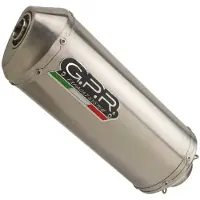 Gpr Exhaust Systems Silenziatore Omologato Slip On Satinox Kawasaki Ninja 125 19-20 Euro 4