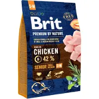 Brit Granuli per cani Premium by Nature Senior S+M 3 kg