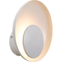 Nordlux Applique a LED Marsi con cavo/spina, bianca