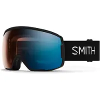 Smith - Maschera da sci fotocromatica - Proxy Black Chromapop Pro Photochromic Blue Mirror - Nero