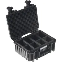B&W outdoor.custodie tipo 3000 nero + distributore