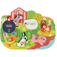 Janod Puzzle Della Fattoria Felice