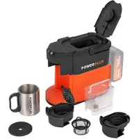 Powerplus Macchina Da Caffè Combinata Senza Pipistrello Senza Costi 40v